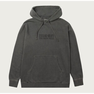 Taylor Swift Hoodie Size L Eras Tour Charcoal New Swiftie Sweater TTPD